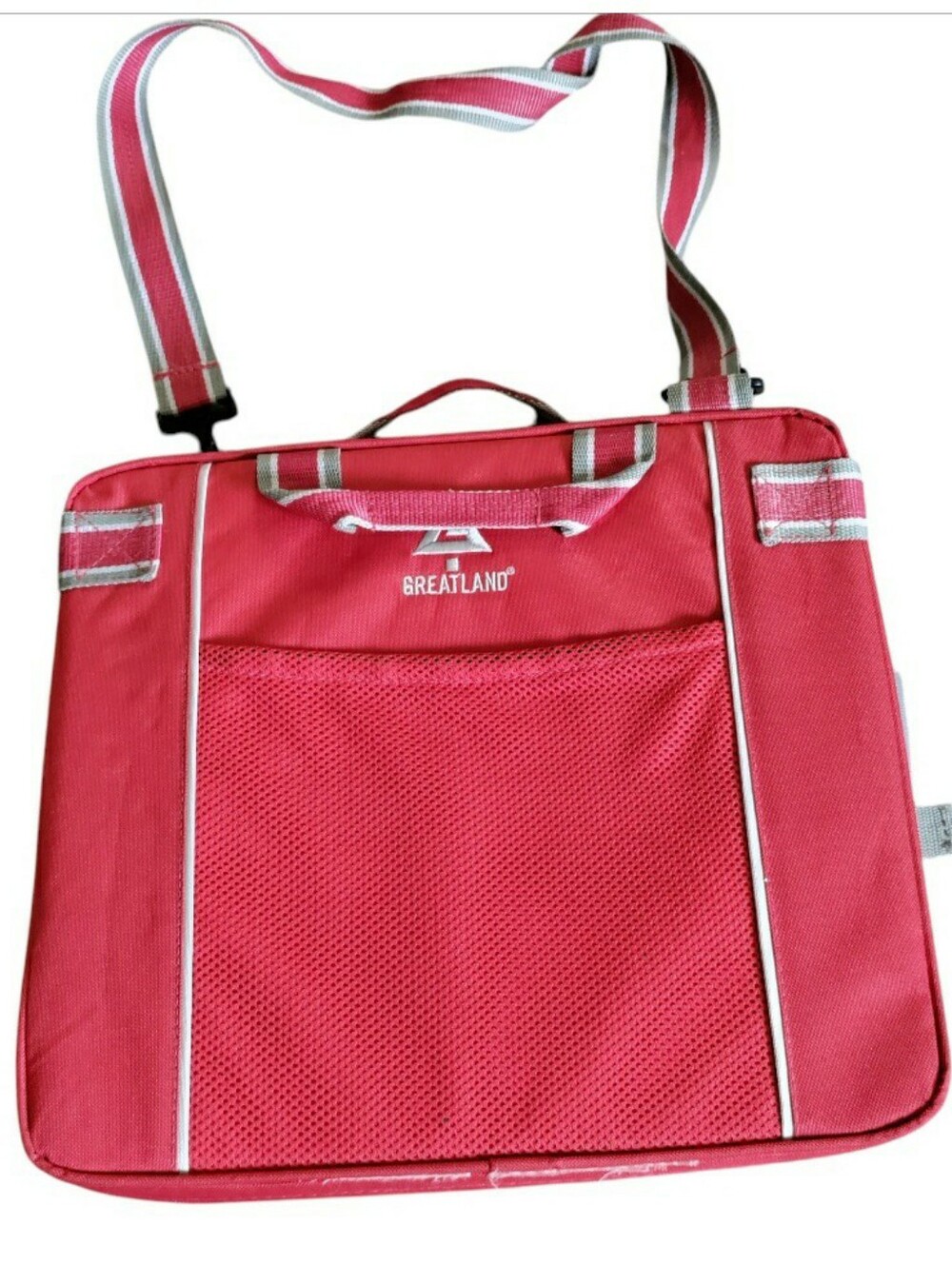 Greatland Stadium Seat Cushion Folding Zip Pocket NWOT Carry-on
